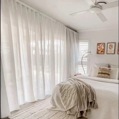 A room with Curtain