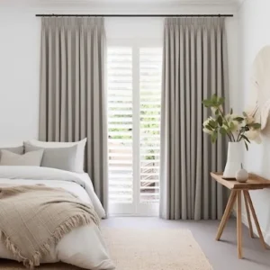 Light Grey Soundproof Drapes